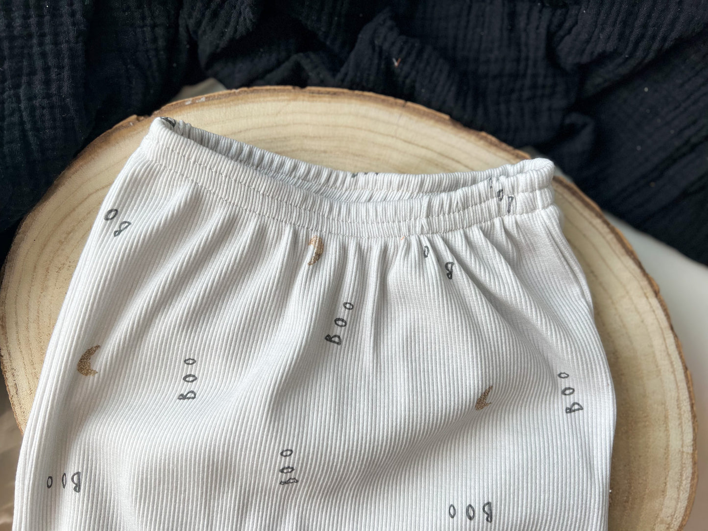 Slim Baby Legs Boo Größe 86 & 92 aus Rippjersey